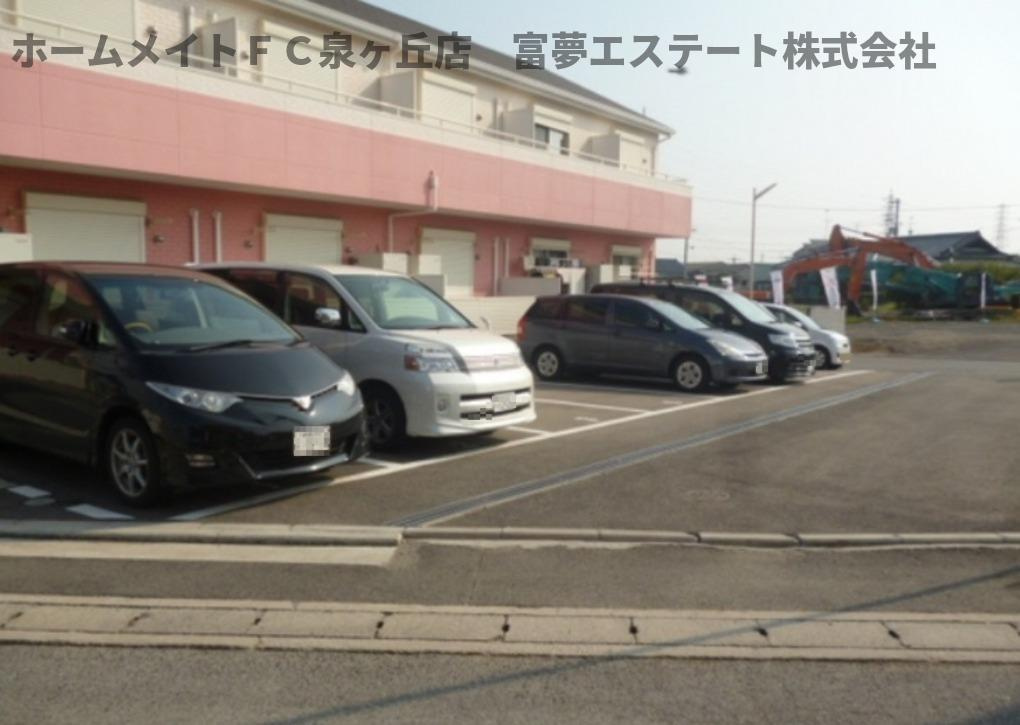 シャルムビジュⅡの駐車場|駐輪場