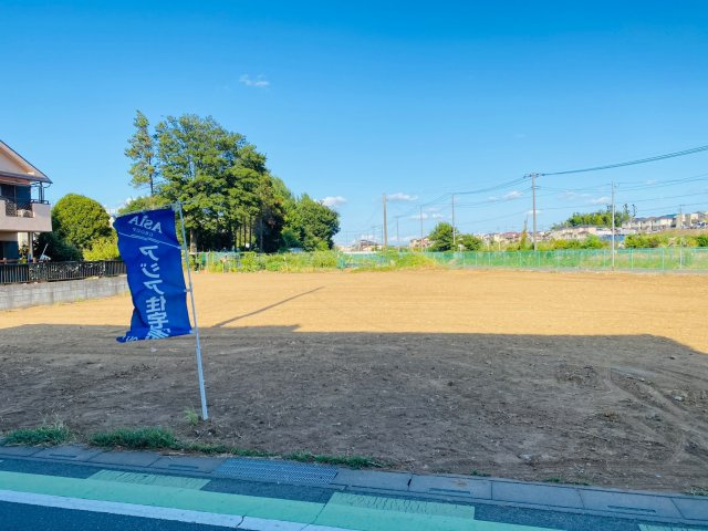 富士見市鶴馬　売地の外観|現地（２０２３年８月）撮影