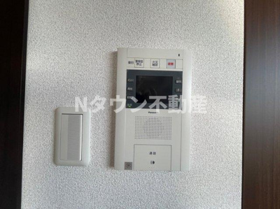 【セキュリティ】 | プレミアムコート名古屋金山インテルノ | モニター付きのインターフォン