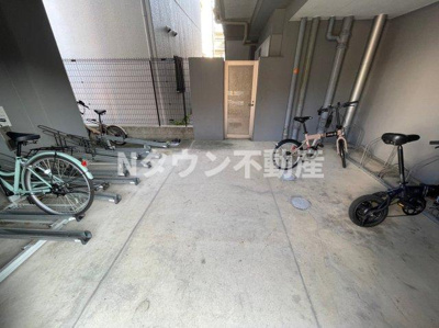 【その他共用部分】 | プレミアムコート名古屋金山インテルノ | 駐輪場です