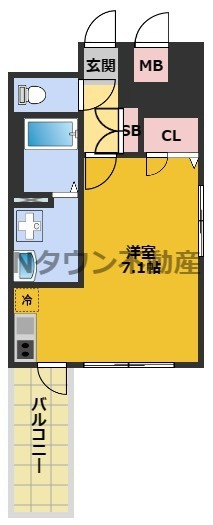 【間取り】 | プレミアムコート名古屋金山インテルノ | 間取りです
