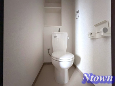 【トイレ】 | プレミアムコート名古屋金山インテルノ | トイレもきれいです