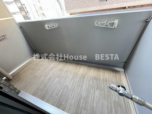 エスリードレジデンスグラン神戸三宮シティのバルコニー