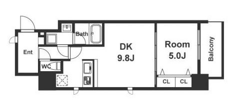 【間取り】 | スプランディッド淀屋橋DUE