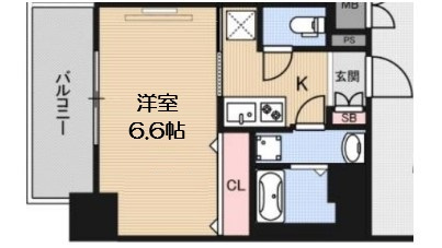 【間取り】 | Luxe海老江Ⅱ