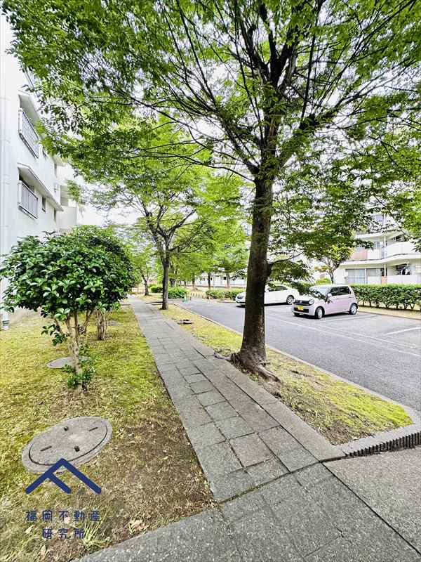 美室団地4号棟の周辺