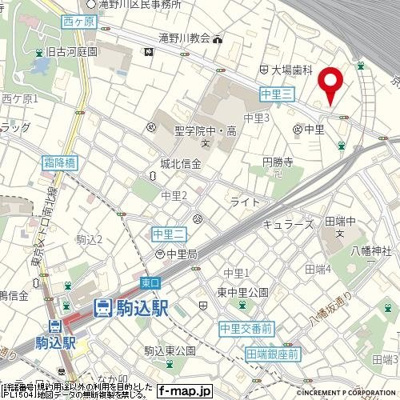 【地図】 | ミリオンコート駒込