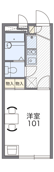 【間取り】 | コージー　プレース | 室内写真は同タイプの為実際とは異なる場合がございます