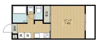 【間取り】 | マリーナハイツA棟