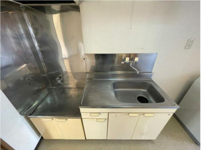 【キッチン】 | マリーナハイツA棟 | きれいなキッチンです