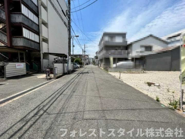 大阪市都島区内代町4丁目土地の外観