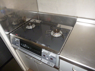 【キッチン】 | グリーンハイツ味野 | ２口ガスコンロ