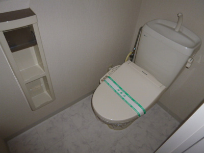 【トイレ】 | グリーンハイツ味野 | シャワー付きトイレ