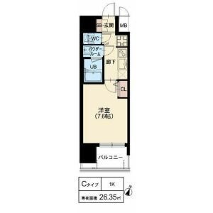 【間取り】 | スプランディッド中之島DUE