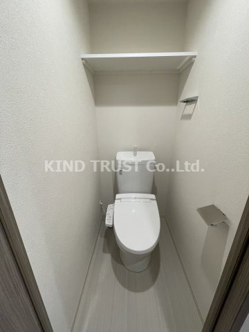 プレサンス天神橋筋六丁目ヴォワールのトイレ|コンパクトで使いやすいトイレです