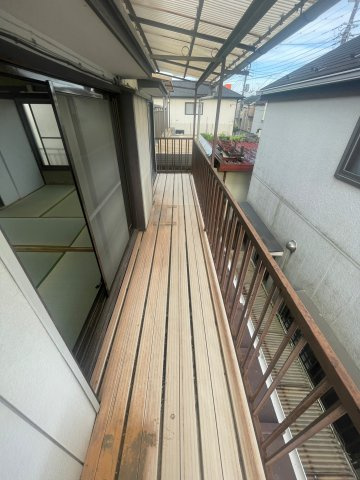 西馬橋2丁目戸建のバルコニー