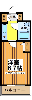【間取り】 | ライオンズマンション渋谷本町