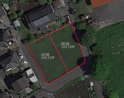 【周辺】 | 三股町蓼池 売土地 | 分筆案