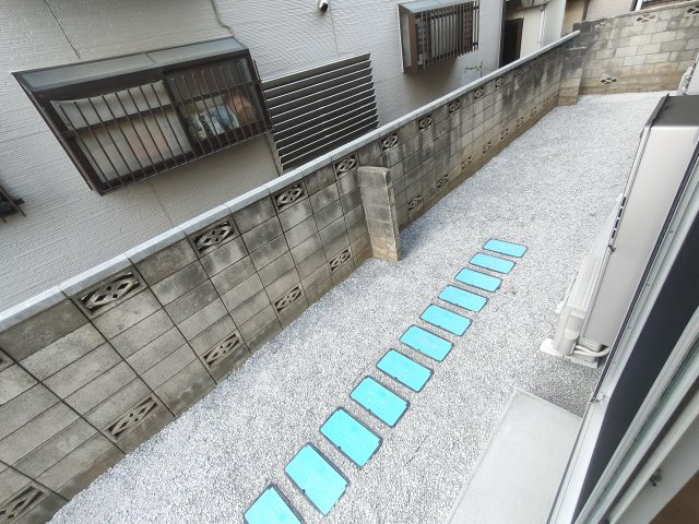 MQuarto岩槻のバルコニー|広々としたバルコニーです