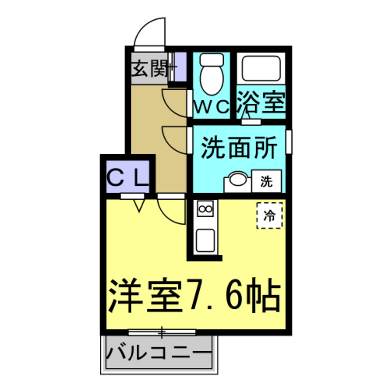 ベルセ常滑の間取り
