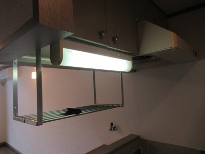 【キッチン】 | ハイグレース長田（長田賃貸） | キッチンの棚です