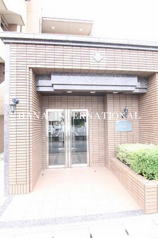 妙典ウッドベル壱番館のエントランス