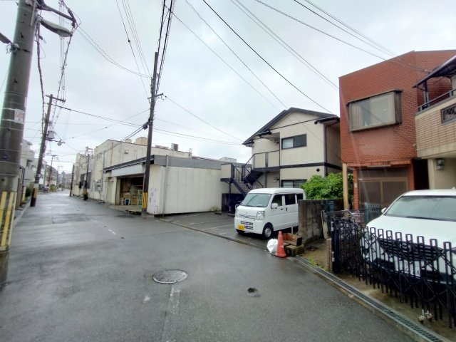 住吉区杉本２丁目中古戸建の前面道路含む現地写真