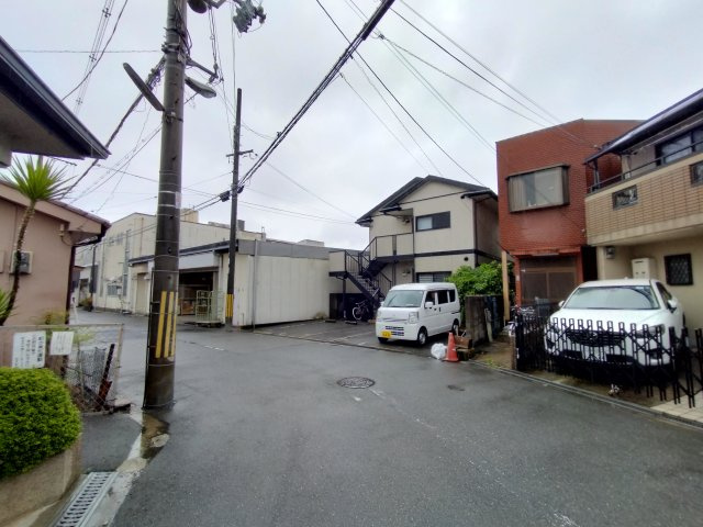 住吉区杉本２丁目中古戸建の前面道路含む現地写真|前面道路です。