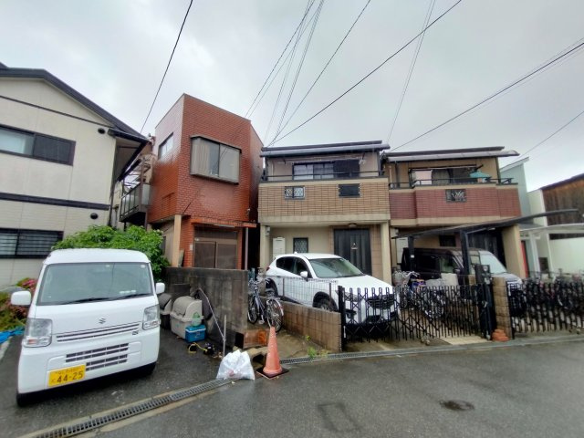 住吉区杉本２丁目中古戸建の前面道路含む現地写真