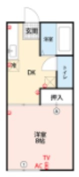 トラッドグリーンの間取り