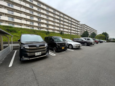 【駐車場】 | 明舞第二団地５号棟