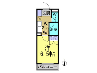 セントラル昭和の間取り