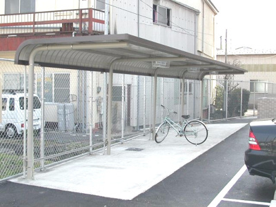 【その他共用部分】 | 十日市南マンション24 | 自転車置き場：自転車であれば無料で利用できます。