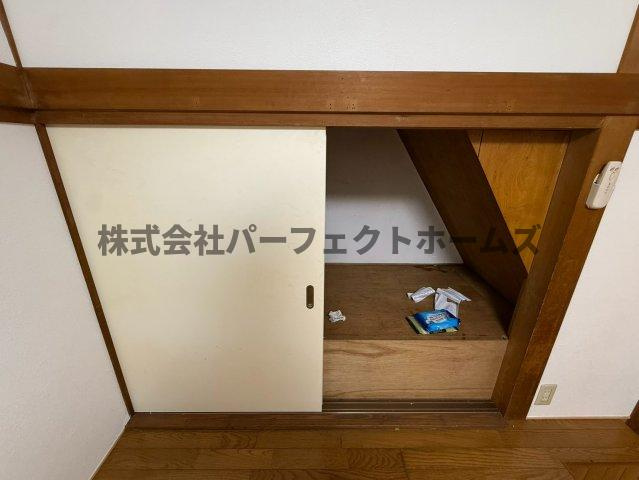 長尾元町7丁目戸建　賃貸の収納|大きなものも収納できそうです
