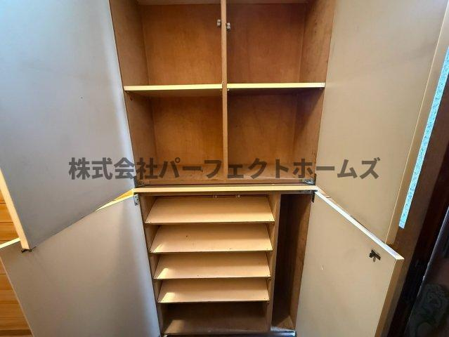 長尾元町7丁目戸建　賃貸の収納|大きなものも収納できそうです