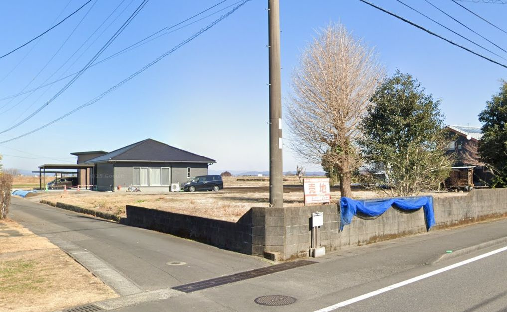 都城市安久町の売地の外観