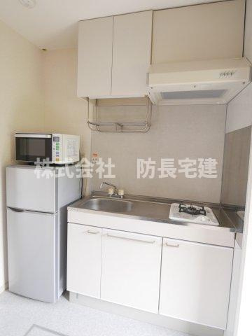 ドミールUmejiのキッチン|使いやすいキッチンです