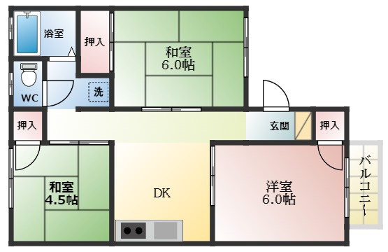【間取り】 | グリーンヒル
