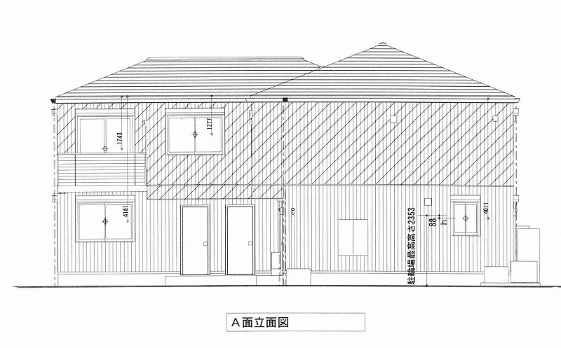 サン　ピースの外観パース