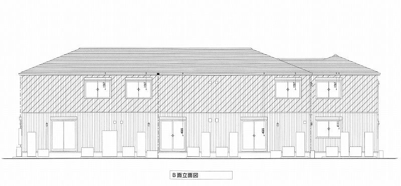 サン　ピースの外観パース
