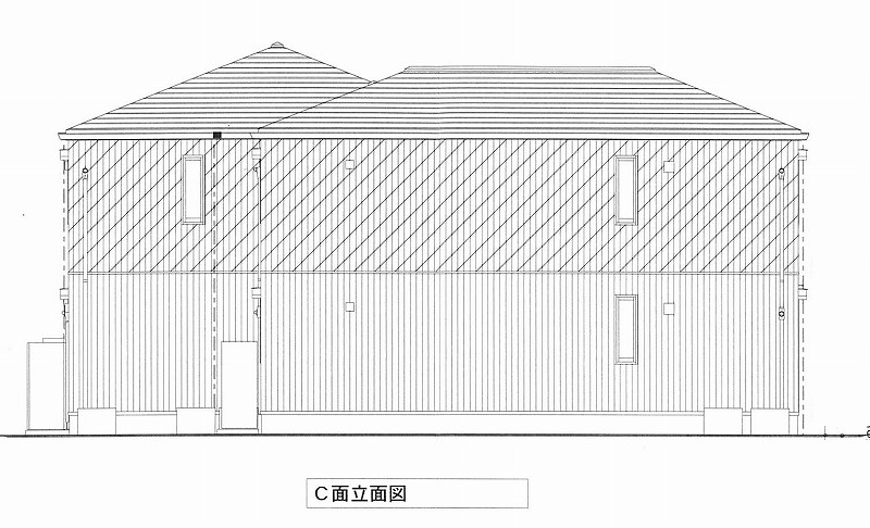 サン　ピースの外観パース