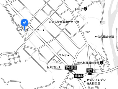 【地図】 | 佐久市臼田バイパス中古住宅