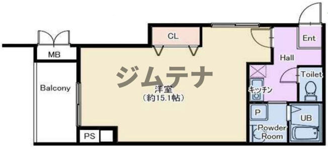 【間取り】 | リバーライズ谷町４