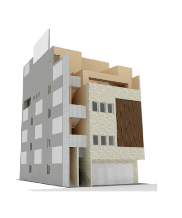 ユキドレスビルの外観