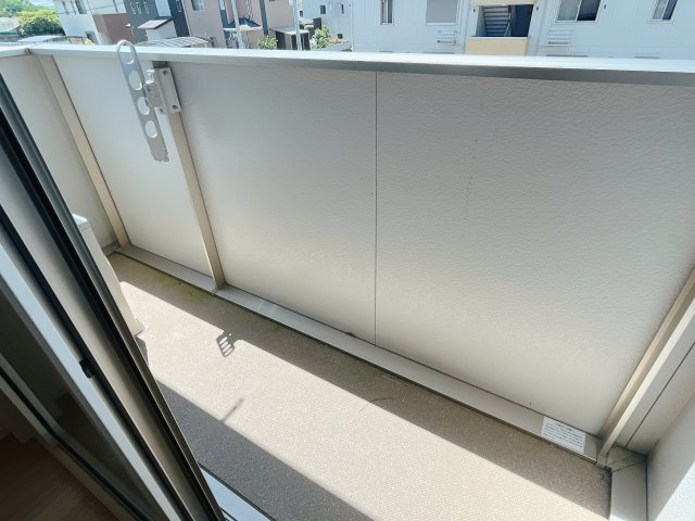 ウエストヒルズ萩Ⅱのバルコニー