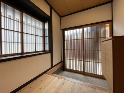 【玄関】 | 小山元町京町屋