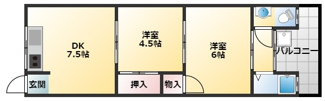 【間取り】 | 山田マンション