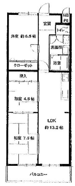イスズハイツベル香枦園（北棟）