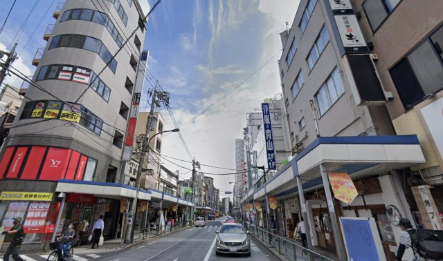 大井町東宝ビルの周辺