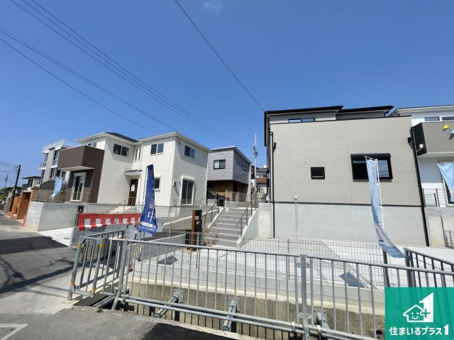 明石市藤江　第６期　未入居の外観|お客様に長く安心して住んでいだだける事にこだわった家づくり！住んでからのアフターサービスにもしっかりと取り組んでいます！
